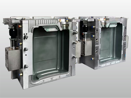 HDPE STACKING BARREL BLOW MOLD