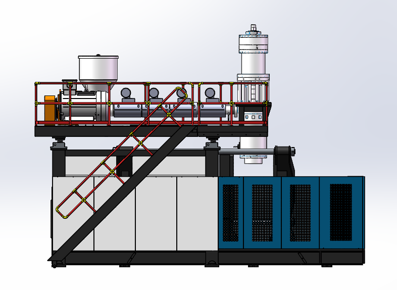 60L ACCUMULATOR HEAD  BLOW MOLDING MACHINE